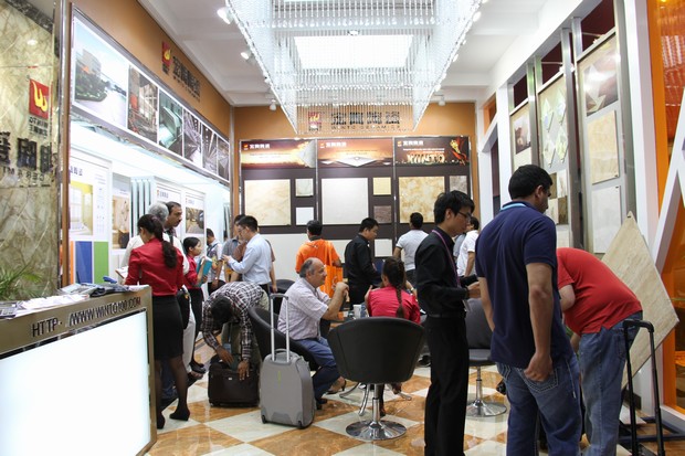 图5、云顶集团展位一角