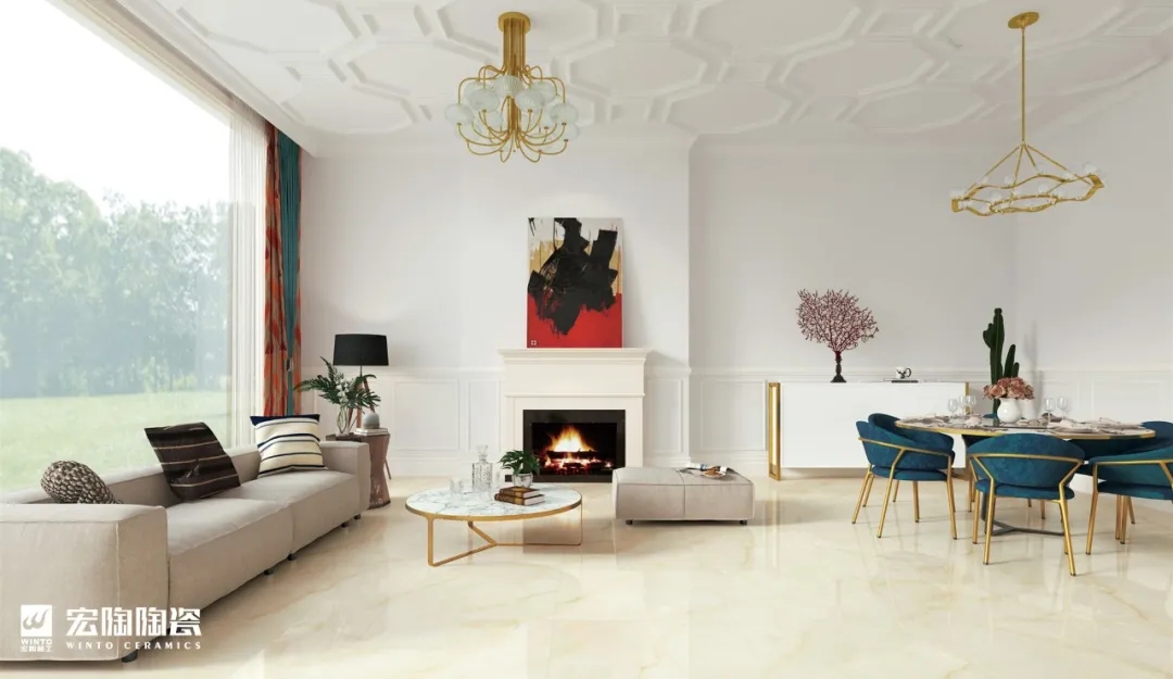 云顶集团TPG80165（800×800mm）抛釉瓷砖地砖