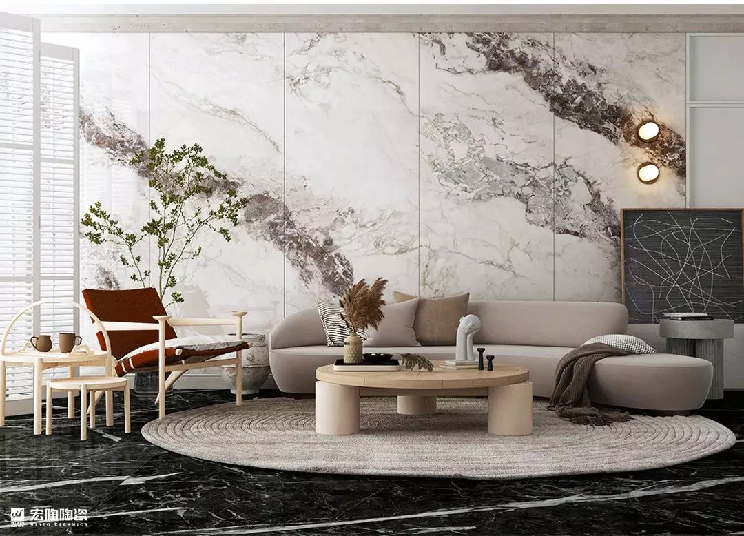 云顶集团9-TPG2412J004ABC 沙罗黑瓷砖地砖装修效果图