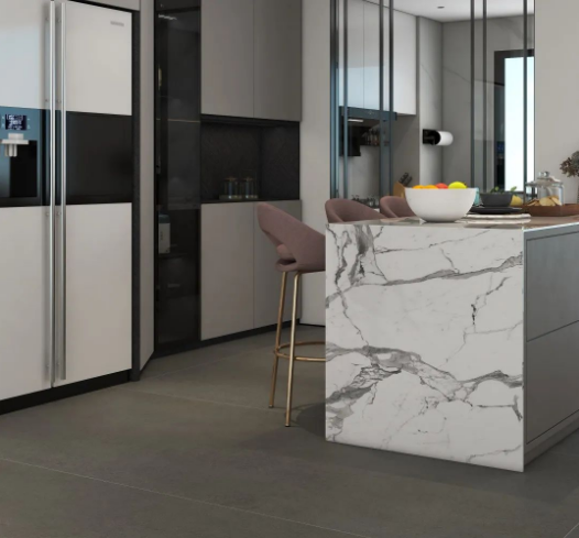 云顶集团质感砖餐厅效果图