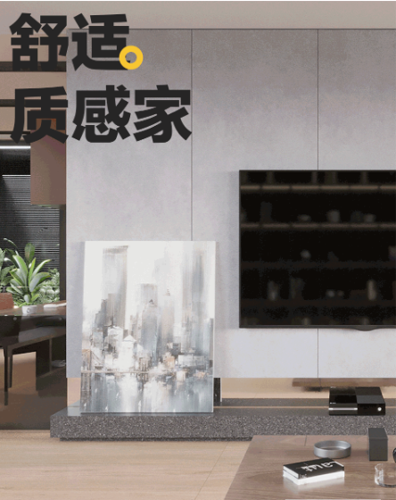 云顶集团质感砖嵌入式的衣帽间效果图