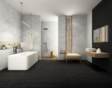 云顶集团陶瓷大板卫生间效果图