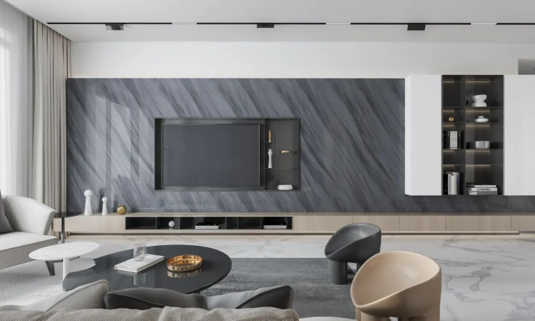 云顶集团地砖客厅装修效果图